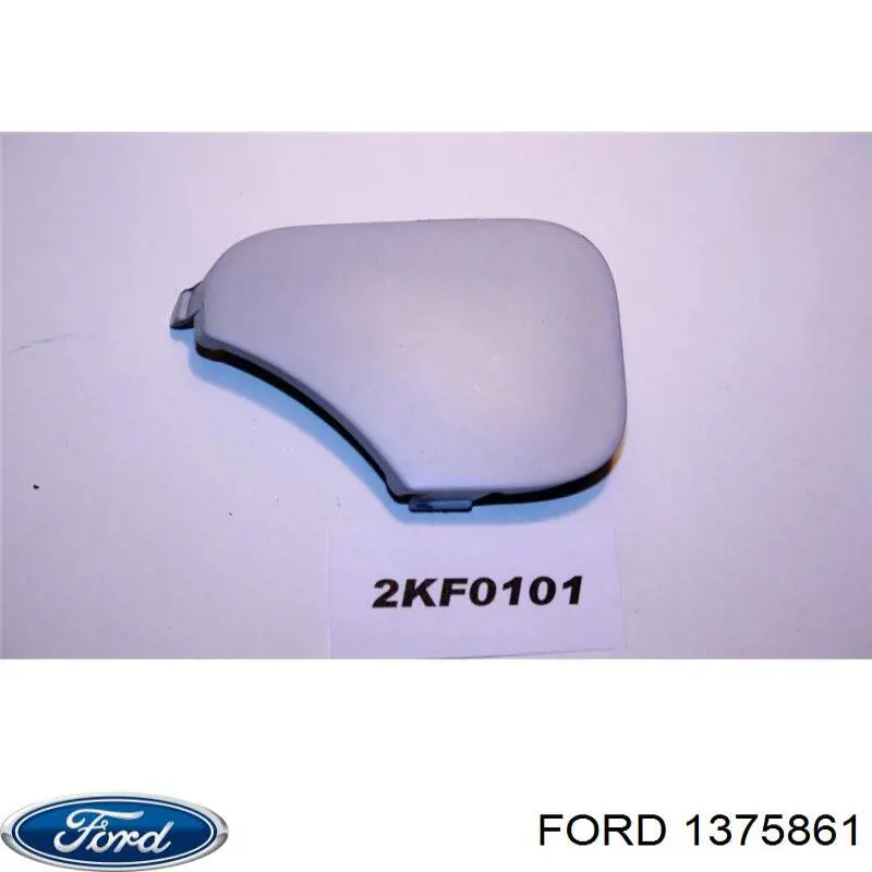 Do koszyka 1375861 Ford Zaślepka haku holowniczego zderzaka przednia