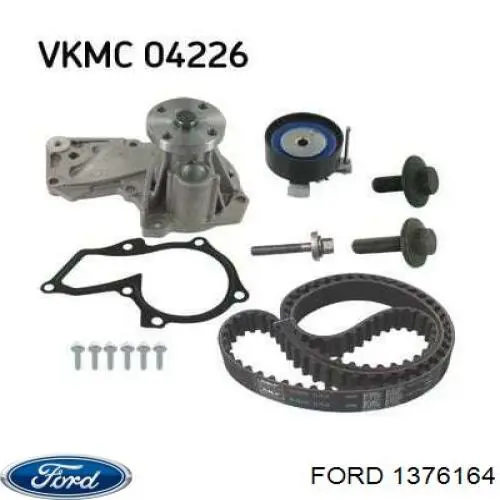 1376164 Ford Rolka napinacza paska rozrządu