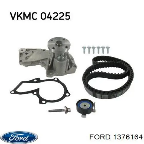 Do koszyka 1376164 Ford Rolka napinacza paska rozrządu