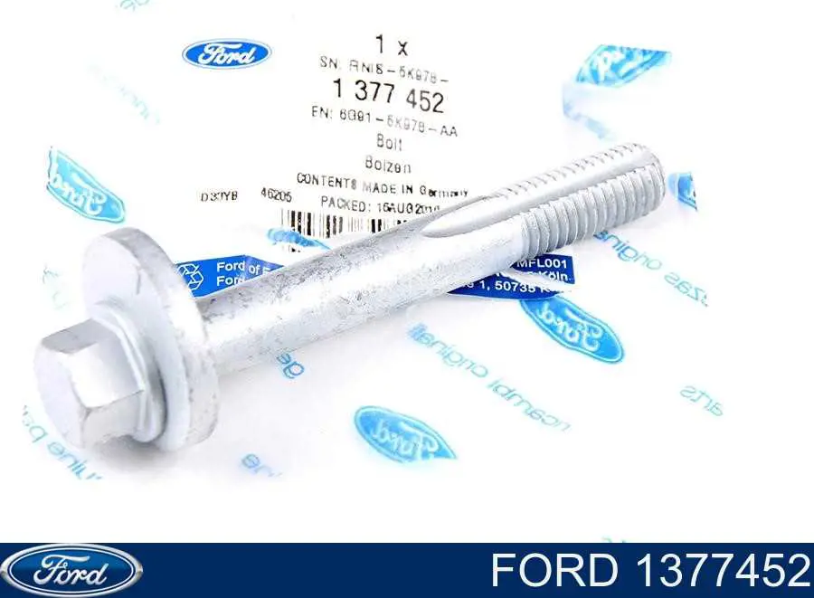 Do koszyka 1377452 Ford Śruba mocowania wahacza tylnego dolnego wewnętrzna