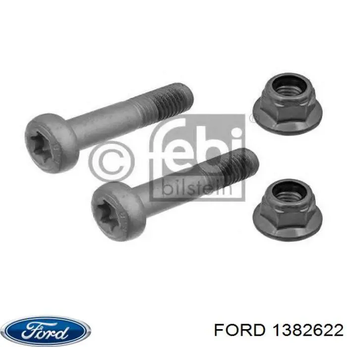 Do koszyka 1382622 Ford Śruba do mocowania górnego wahacza tylnego wewnętrzna