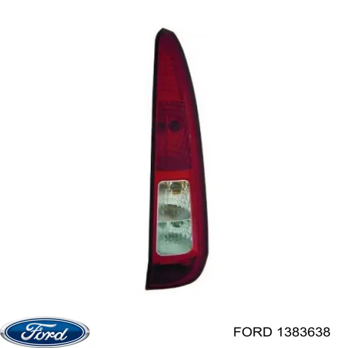 Lampa zespolona tylna lewa Ford 1383638 cena, od 118,87 USD