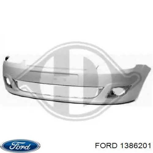 1386201 Ford Zderzak przedni