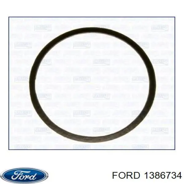 1386734 Ford Uszczelka rury odbiornika tłumika