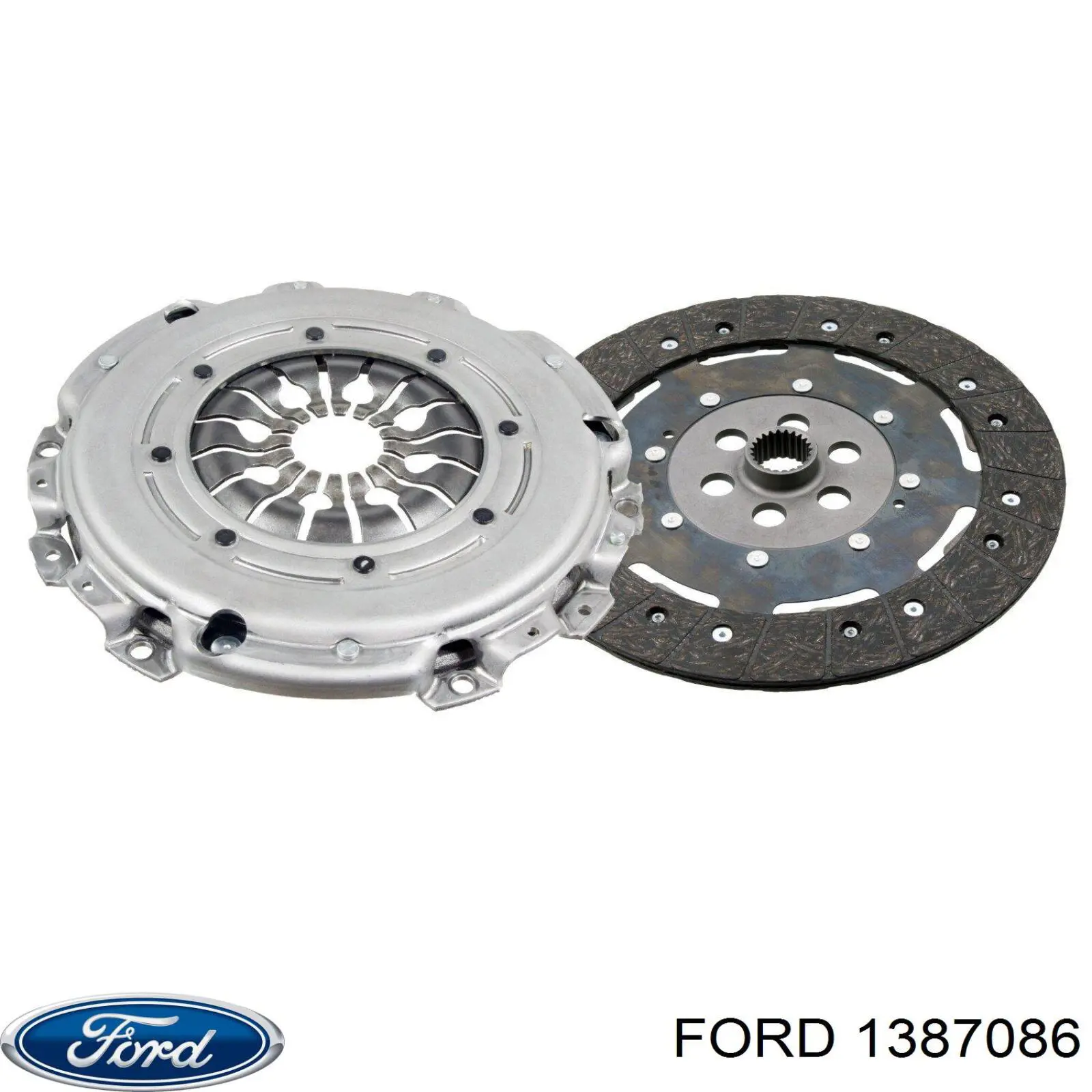 Do koszyka 1387086 Ford Zestaw sprzęgła (3 części)