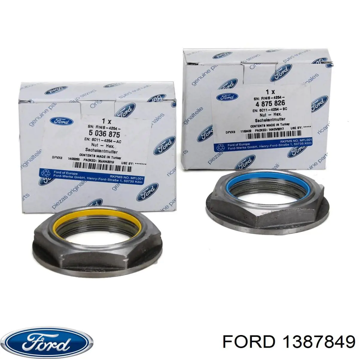 Uszczelka kołnierza półosi tylnej Ford 1387849 cena, od 23,42 USD