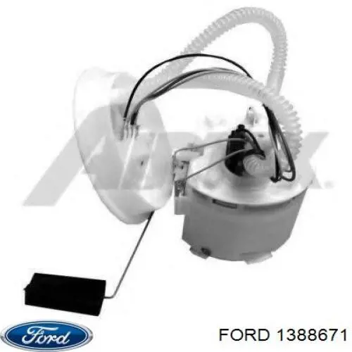 Moduł pompy paliwowej z czujnikiem poziomu paliwa Ford 1388671 cena, od 88,53 USD
