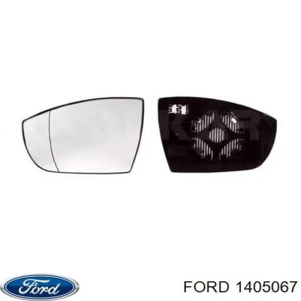 Do koszyka 1405067 Ford Wkład lusterka wstecznego prawego