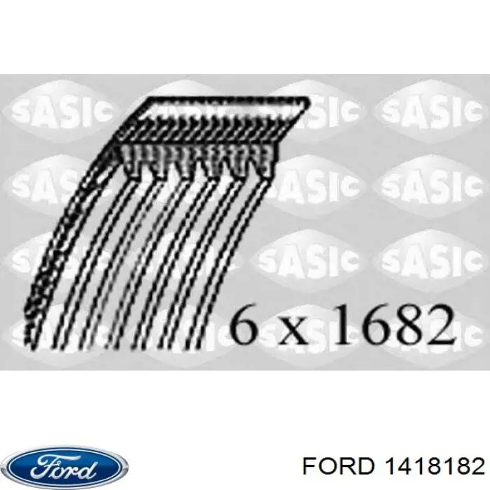 Do koszyka 1418182 Ford Pas napędowy mechanizmów