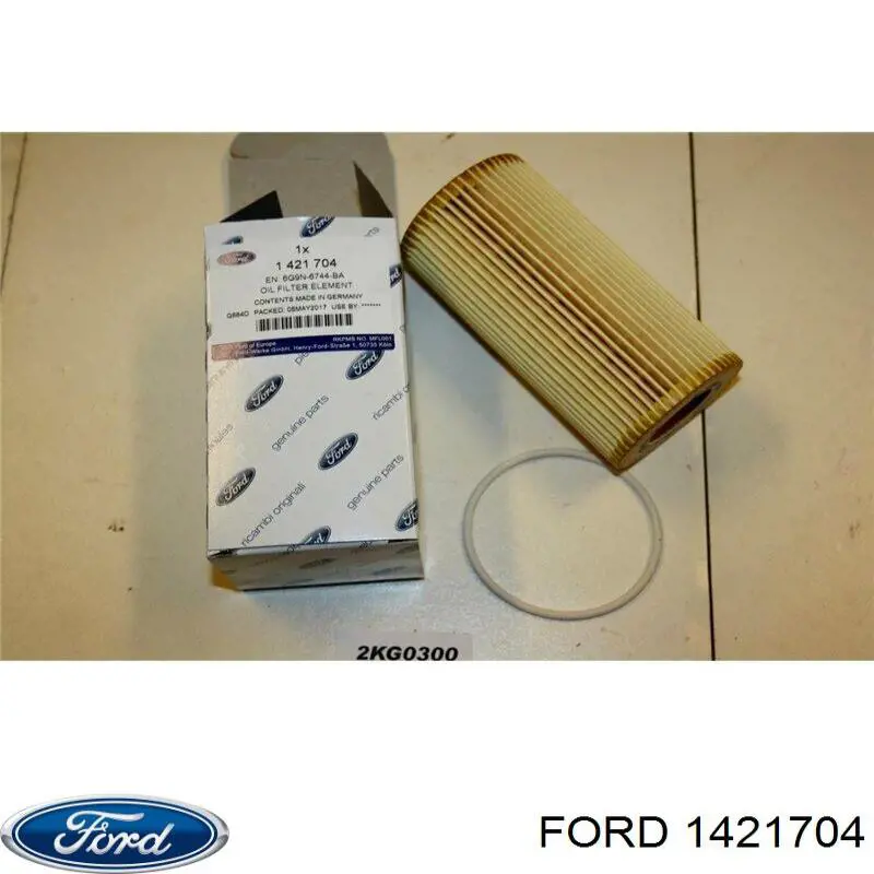 Do koszyka 1421704 Ford Filtr oleju