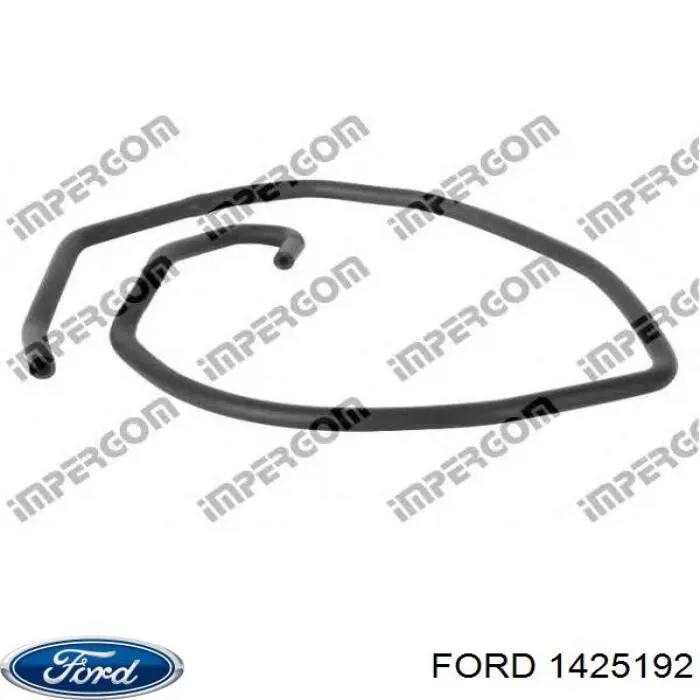 Do koszyka 1425192 Ford Przewód zbiornika wyrównawczego górny