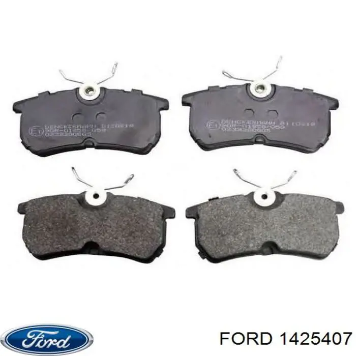 Okładziny (klocki) do hamulców tarczowych tylne Ford 1425407 cena, od 19,15 USD