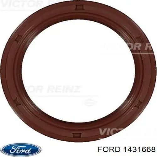Do koszyka 1431668 Ford Uszczelniacz wału korbowego przedni
