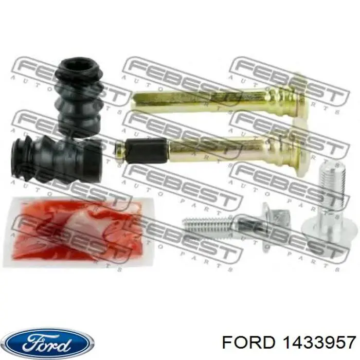 Do koszyka 1433957 Ford Zestaw naprawczy zacisku hamulcowego przedniego