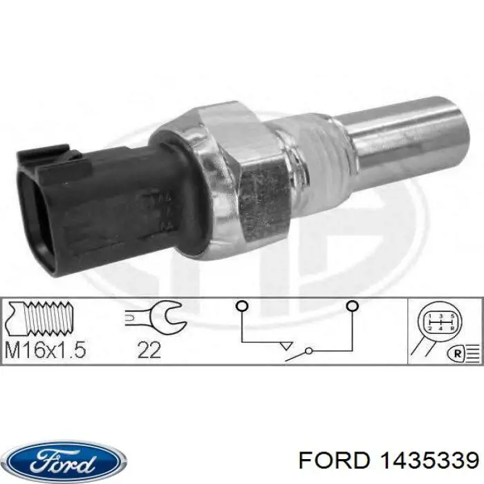 Do koszyka 1435339 Ford Czujnik włączania światła cofania