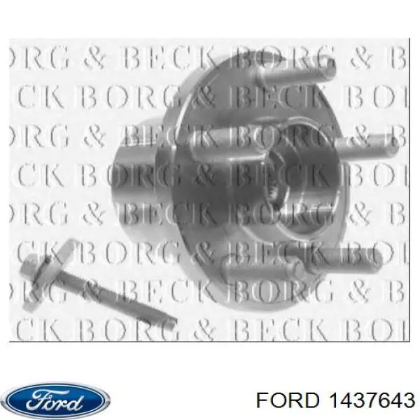 Piasta przednia Ford 1437643