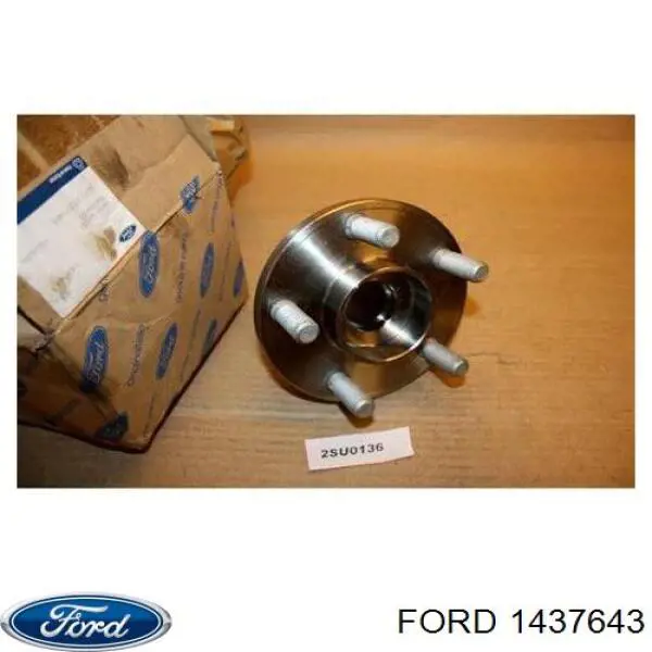 1437643 Ford Piasta przednia