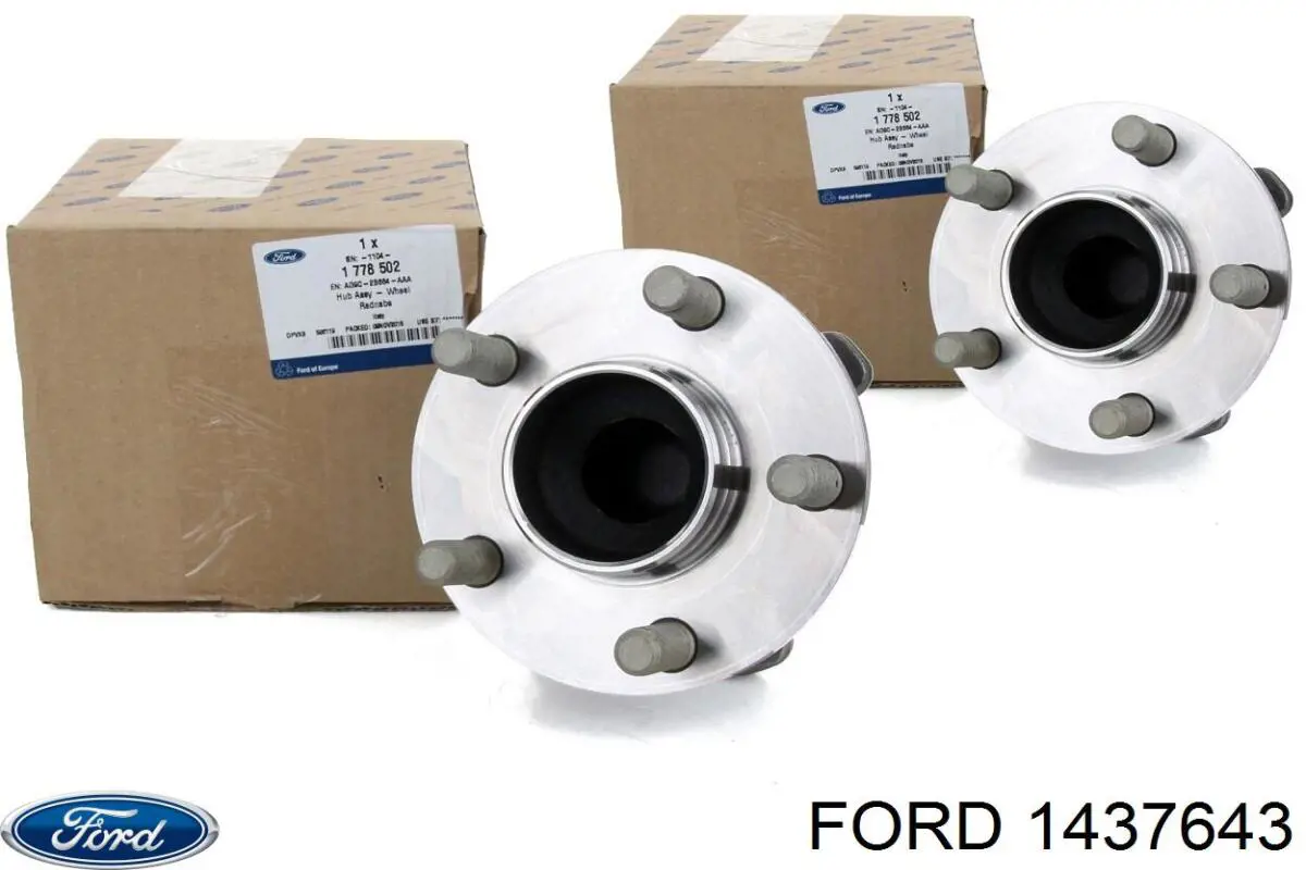 1437643 Ford Piasta przednia