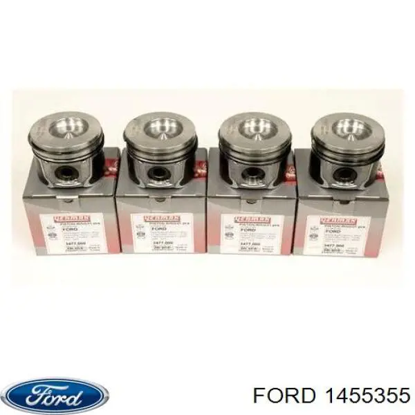 Do koszyka 1455355 Ford Tłok, komplet do jednego cylindru, STD