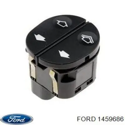 Włącznik przyciskowy podnośnika szyby przedni lewy Ford 1459686 cena, od 36,96 USD
