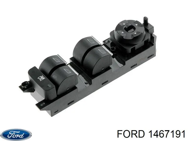 1467191 Ford Panel przyciskowy sterowania podnośnikiem szyby przedni lewy