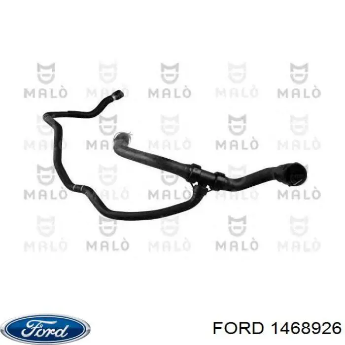 Przewód (króciec) chłodnicy górny Ford 1468926 cena, od 68,37 USD