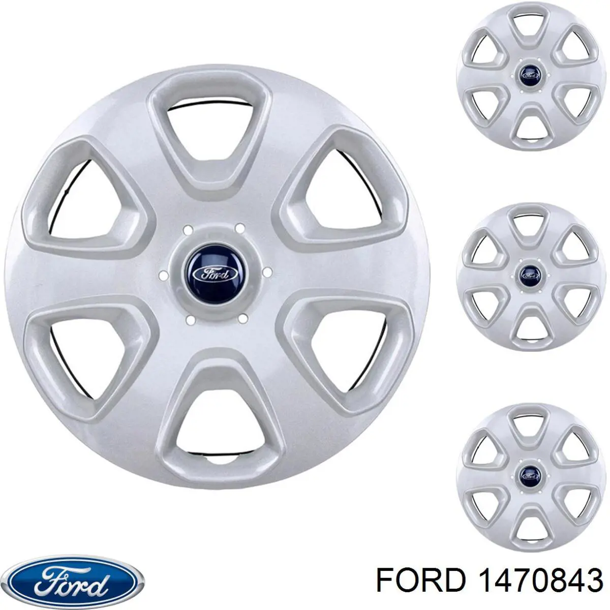 1470843 Ford Nakrętka koła