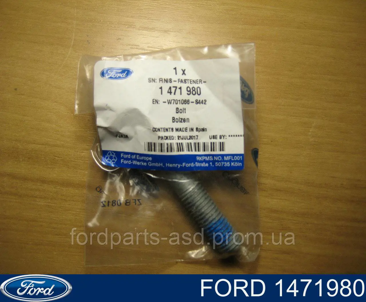 Śruba Ford 1471980 cena, od 8,90 USD