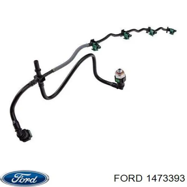 Do koszyka 1473393 Ford Rurka paliwa, zwrotna od wtryskiwaczy