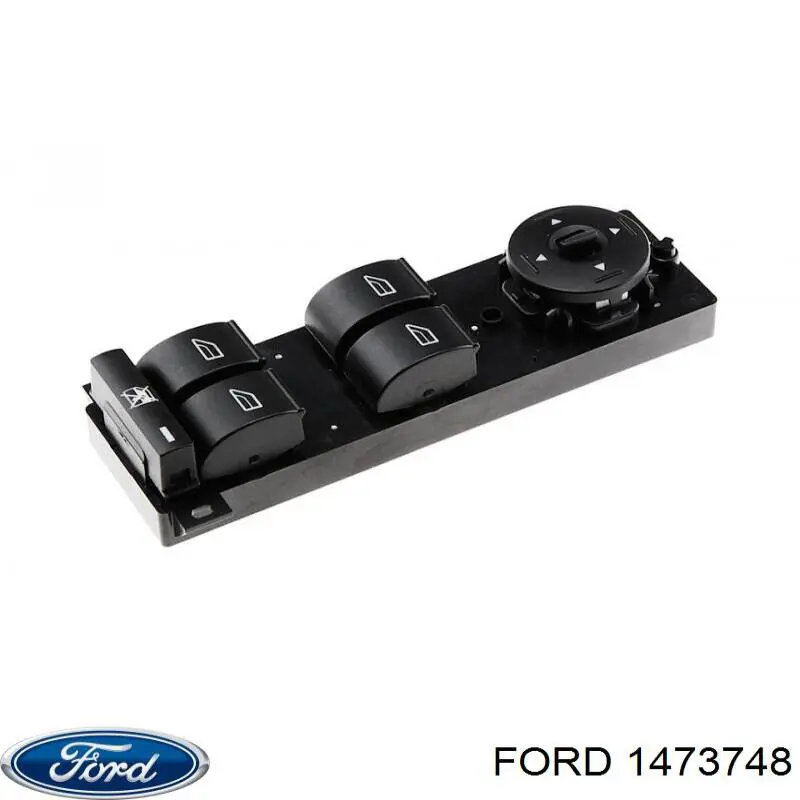 Panel przyciskowy sterowania podnośnikiem szyby przedni lewy Ford 1473748 cena, od 40,86 USD