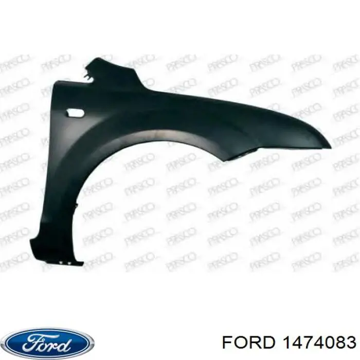 Błotnik przedni prawy Ford 1474083 cena, od 110,67 USD
