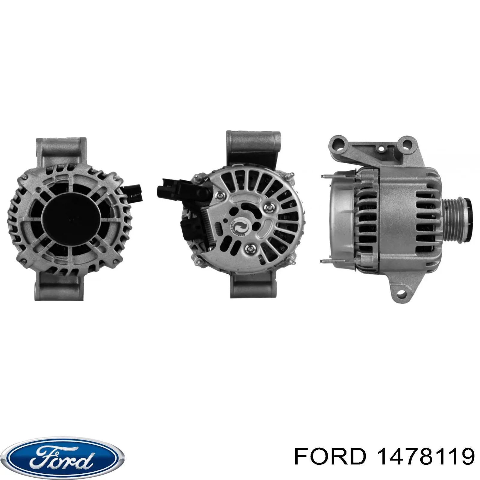 Alternator 1478119 Ford