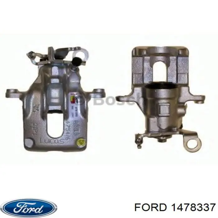 Do koszyka 1478337 Ford Zacisk hamulcowy tylny prawy