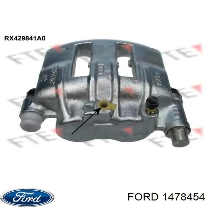 Zacisk hamulcowy przedni lewy Ford 1478454 cena, od 33,36 USD