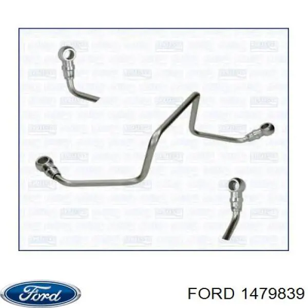 Rurka (przewód) dopływu oleju do turbiny Ford 1479839 cena, od 38,35 USD