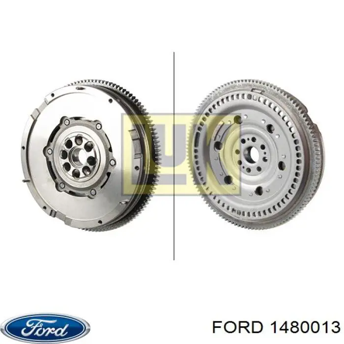 Do koszyka 1480013 Ford Koło zamachowe silnika