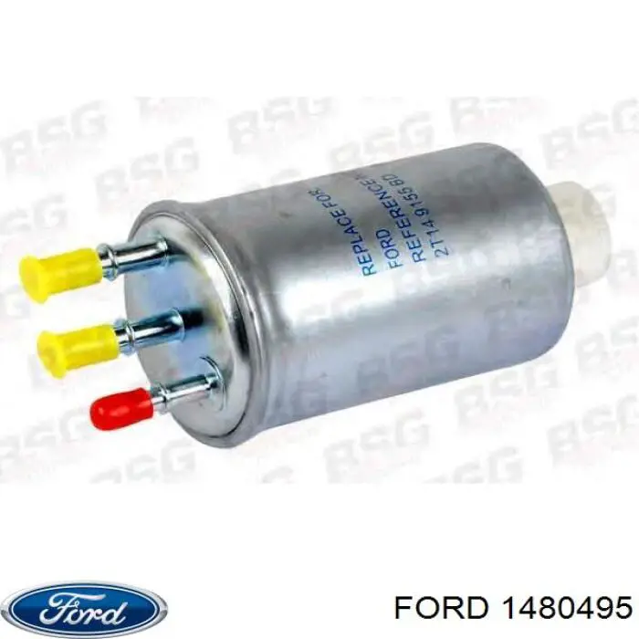 Do koszyka 1480495 Ford Filtr paliwa