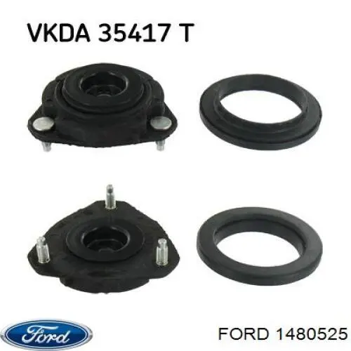 Poduszka amortyzatora przedniego Ford 1480525 cena, od 21,63 USD