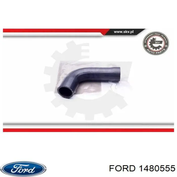 Przewód (króciec) intercoolera Ford 1480555 cena, od 45,97 USD