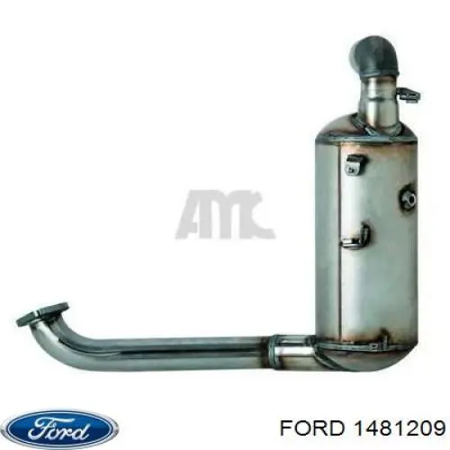 Do koszyka 1481209 Ford Konwerter-katalizator