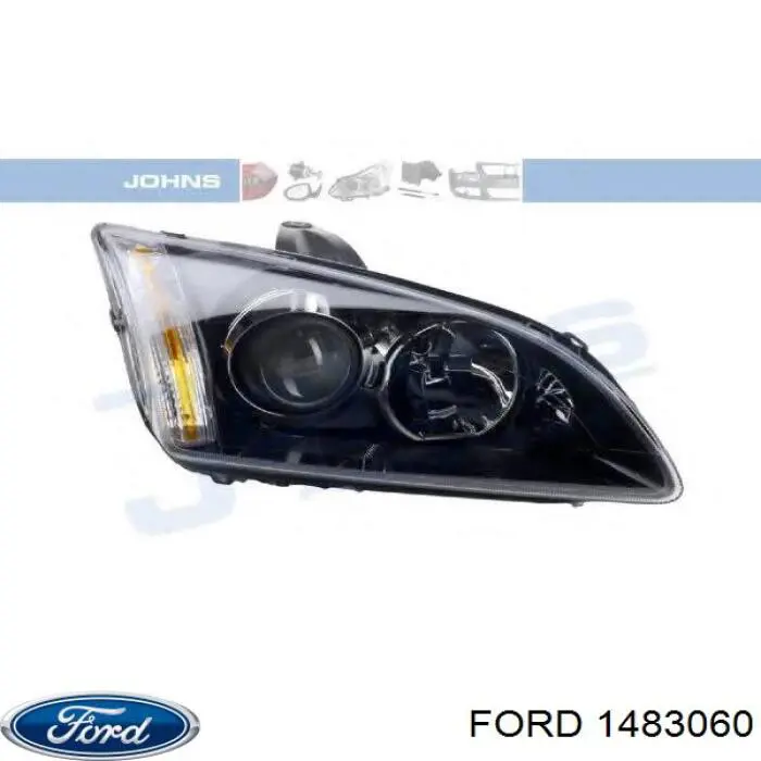 1483060 Ford Reflektor prawy