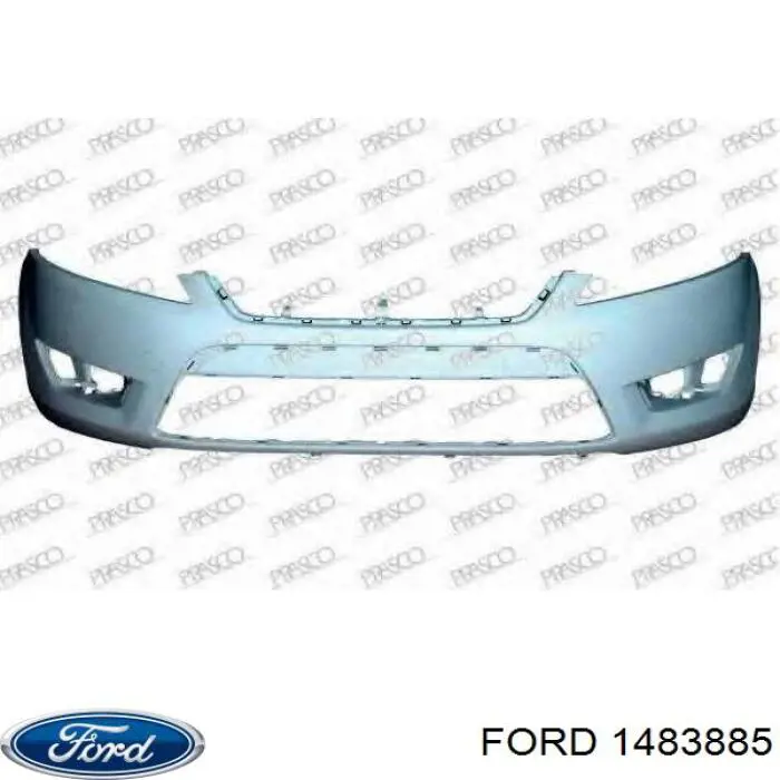 Do koszyka 1483885 Ford Zderzak przedni