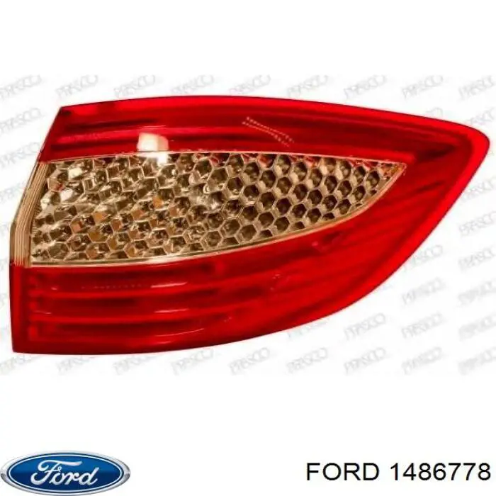 1486778 Ford Lampa zespolona tylna prawa zewnętrzna