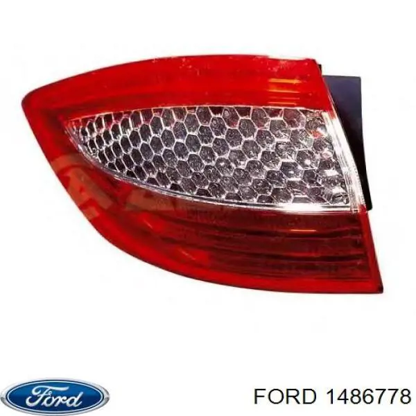Lampa zespolona tylna prawa zewnętrzna Ford 1486778 cena, od 94,88 USD