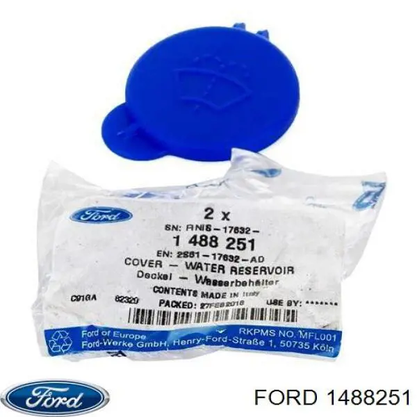 Pokrywa (korek) zbiornika wyrównawczego Ford 1142518 cena, od 17,72 USD