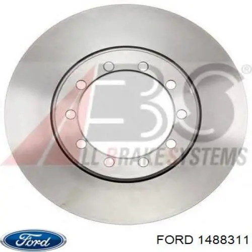 1488311 Ford Tarcza hamulcowa tylna