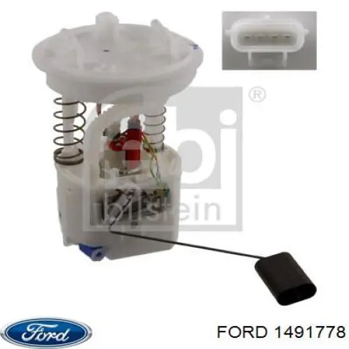 1491778 Ford Moduł pompy paliwowej z czujnikiem poziomu paliwa