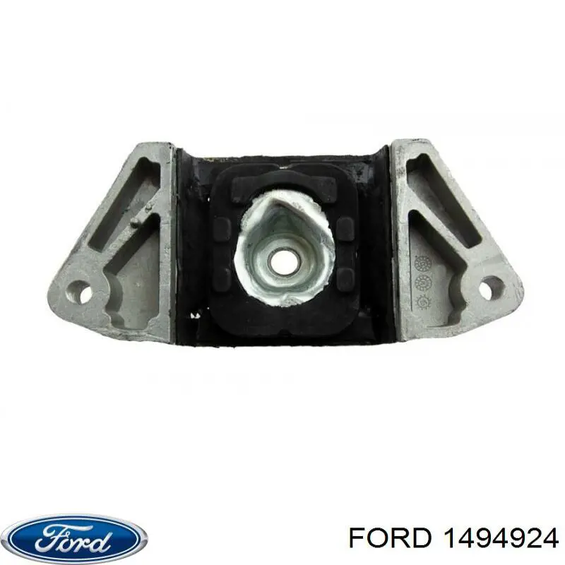 Do koszyka 1494924 Ford Poduszka (podpora skrzyni biegów)