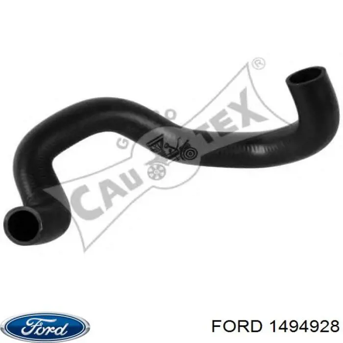 1494928 Ford Przewód (króciec) chłodnicy górny
