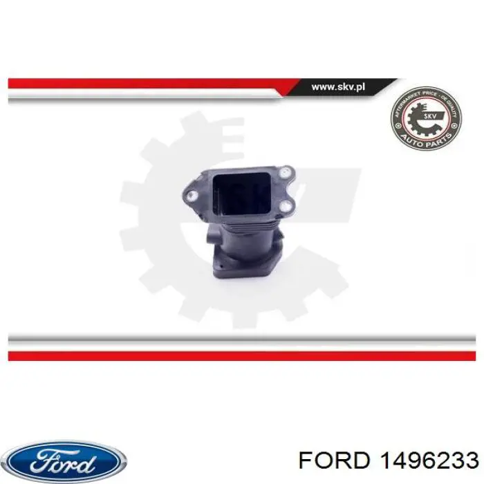 Króciec powietrza, przepustnicy Ford 1496233 cena, od 16,45 USD